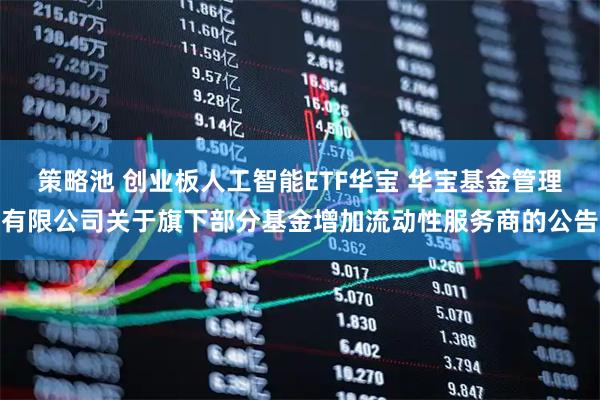 策略池 创业板人工智能ETF华宝 华宝基金管理有限公司关于旗下部分基金增加流动性服务商的公告